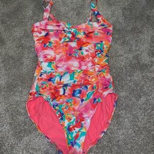 Avant Garden Twist Seafolly One Piece Swimsuit